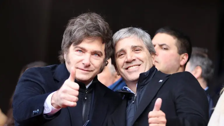 Milei celebró en redes la inflación de junio y elogió a Caputo