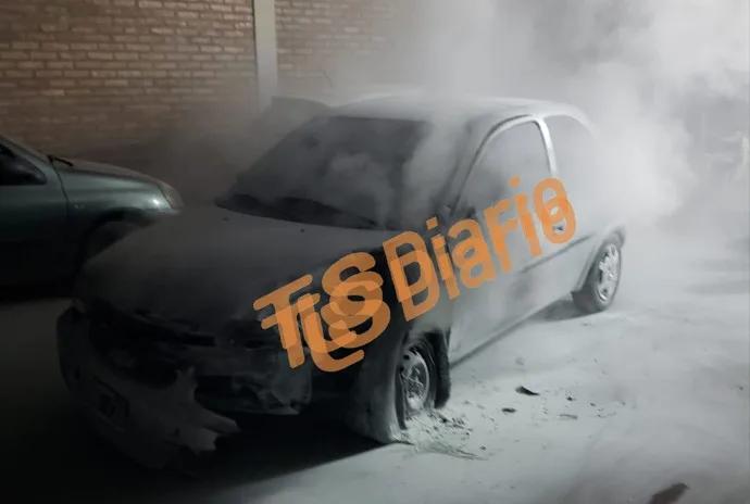 Arrojaron una molotov en una comisaría de Rawson y destruyeron un auto secuestrado