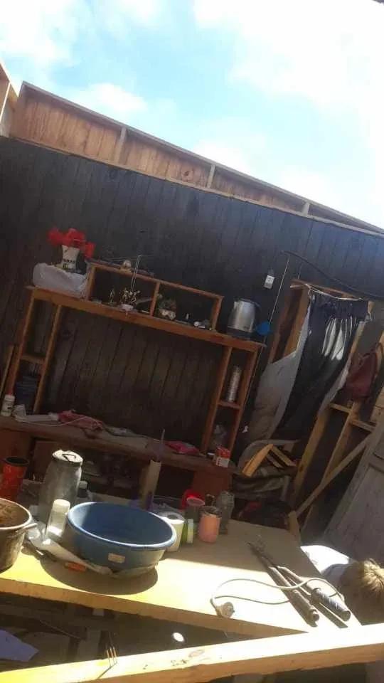 El Zonda dañó una vivienda en Pocito y dejó heridos leves