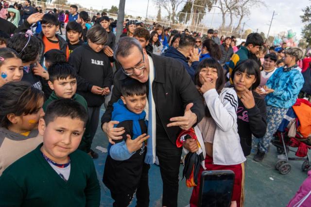 Más de 3 mil personas abrieron en Villa San Damián los festejos por el Día del Niño