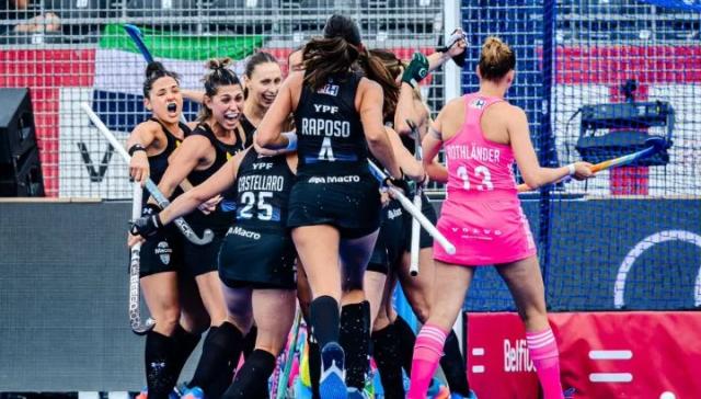 Argentina terminó primera y enfrentará a Australia en semifinales