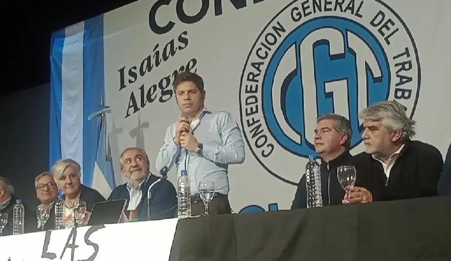Kicillof reforzó su perfil nacional en Chaco y endureció sus críticas a Milei