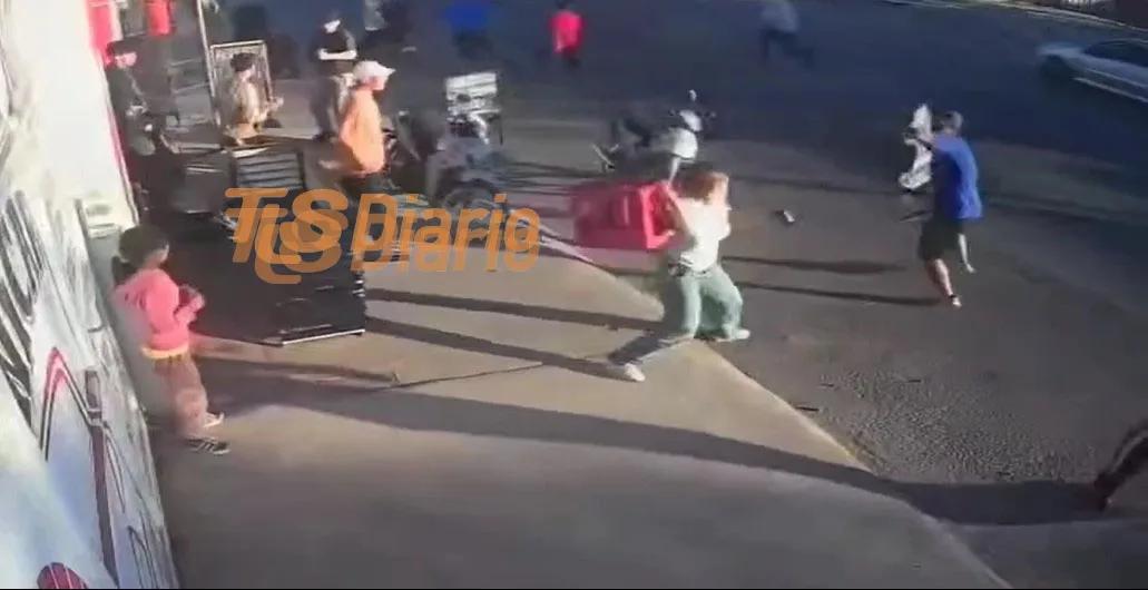 En Chimbas atacaron un kiosco, golpearon a un menor y amenazaron con volver