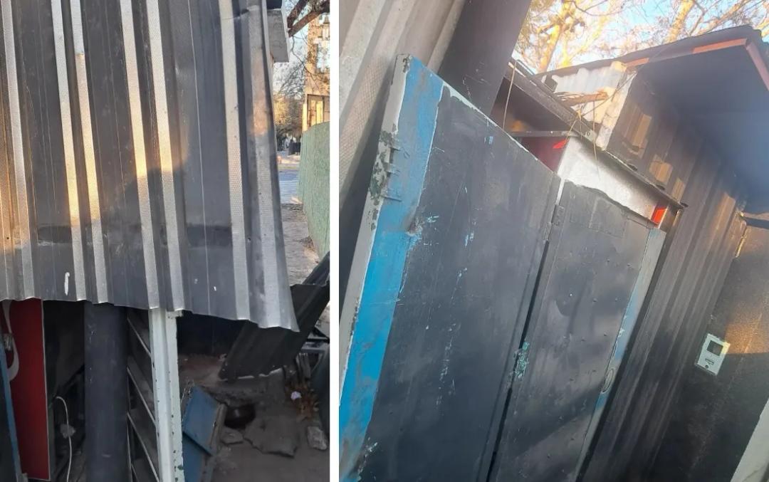 Así quedó un kiosco de Desamparados tras un brutal robo: rompieron todo para entrar
