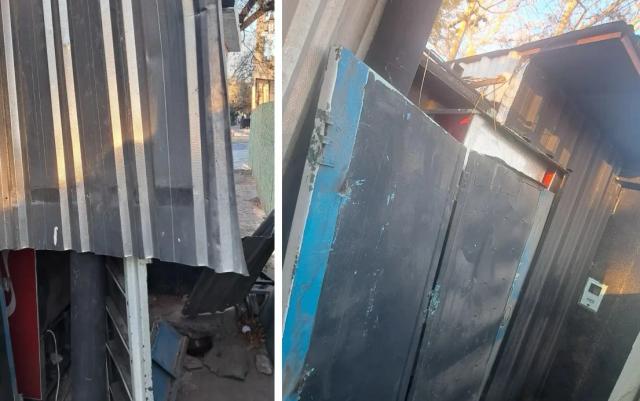 Así quedó un kiosco de Desamparados tras un brutal robo: rompieron todo para entrar