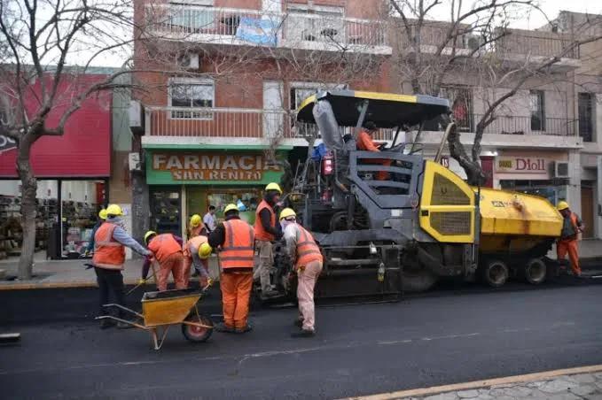Siguen las obras del Plan 50 Cuadras en pleno centro sanjuanino