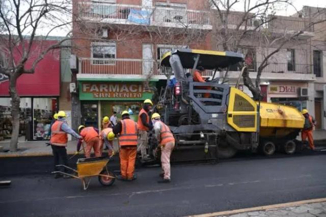 Siguen las tareas del Plan 50 Cuadras en dos calles de San Juan