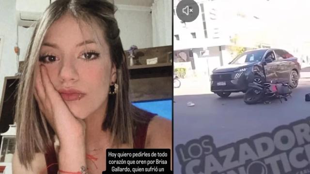 “Se encuentra en estado crítico”: piden oraciones por una motociclista que sufrió un grave accidente en pleno centro