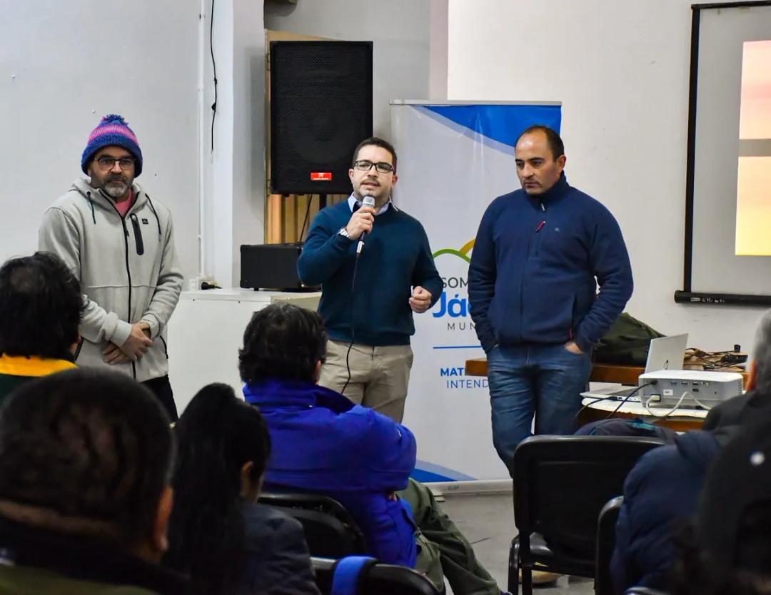 El municipio de Jáchal avanza en el convenio productivo con una charla técnica sobre el cultivo de remolacha forrajera