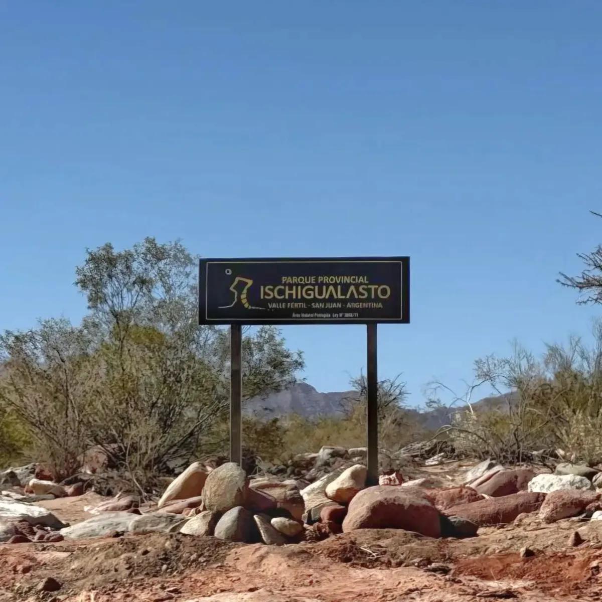 Refuerzan la señalización en una zona protegida de Ischigualasto