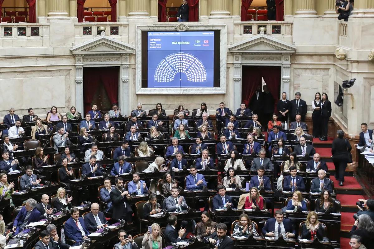 Diputados le dio media sanción a Inocencia Fiscal II y cerró una noche redonda para el oficialismo