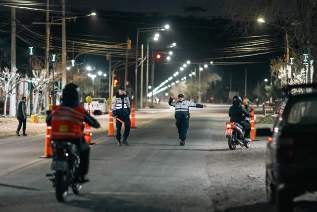 La Policía intensificó los controles en el Gran San Juan y el Este durante la tarde y la noche