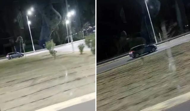Peligro total en Marquesado: un auto circuló en contramano por la ruta a Ullum