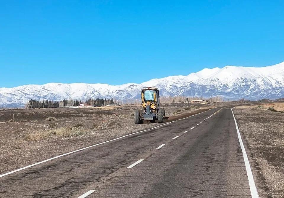 Vialidad Nacional pisa el acelerador con tareas clave en las rutas 150 y 40 del norte sanjuanino