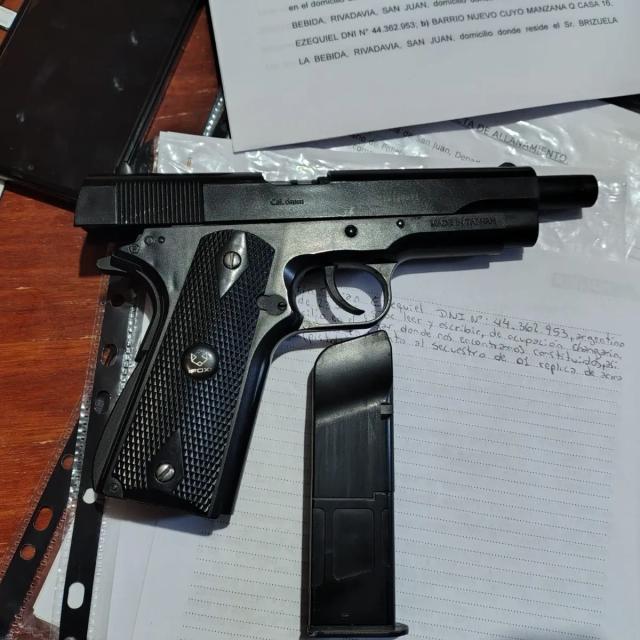 Detuvieron a un joven acusado de balear a un hombre en Rivadavia durante una discusión