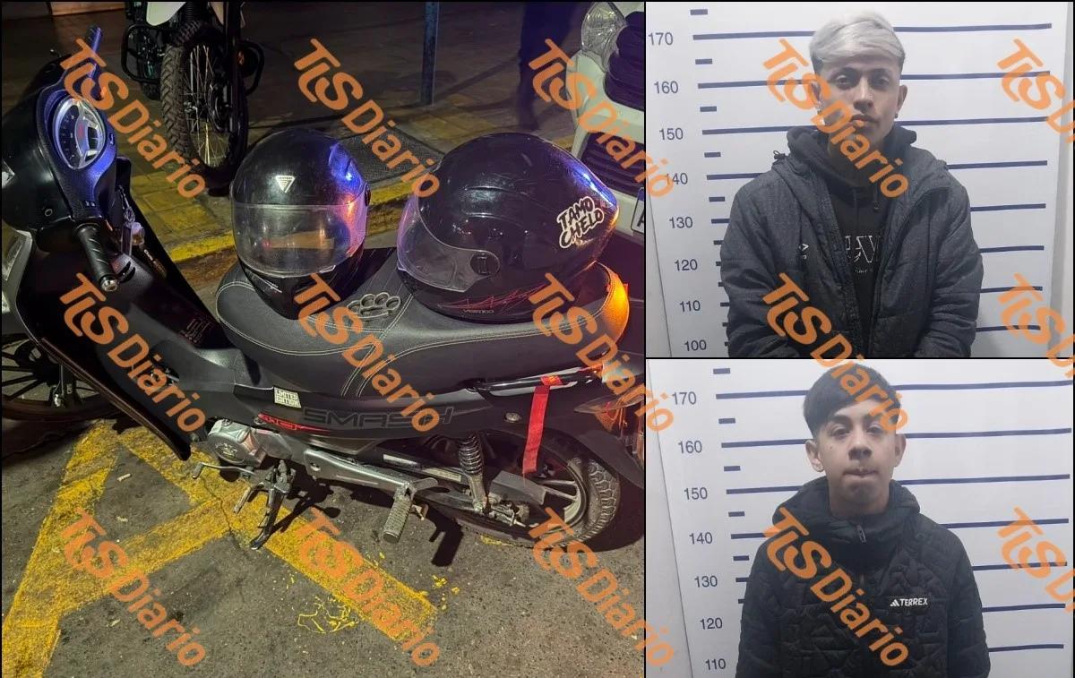 Intentaron arrebatar un celular en pleno centro y terminaron frenados tras una persecución en Capital