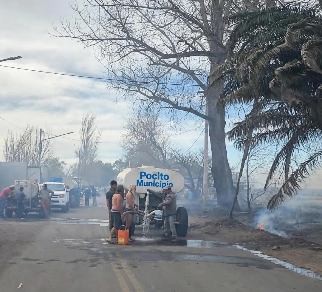 Pocito: el Municipio ya trabaja en distintos frentes para mitigar focos de incendio