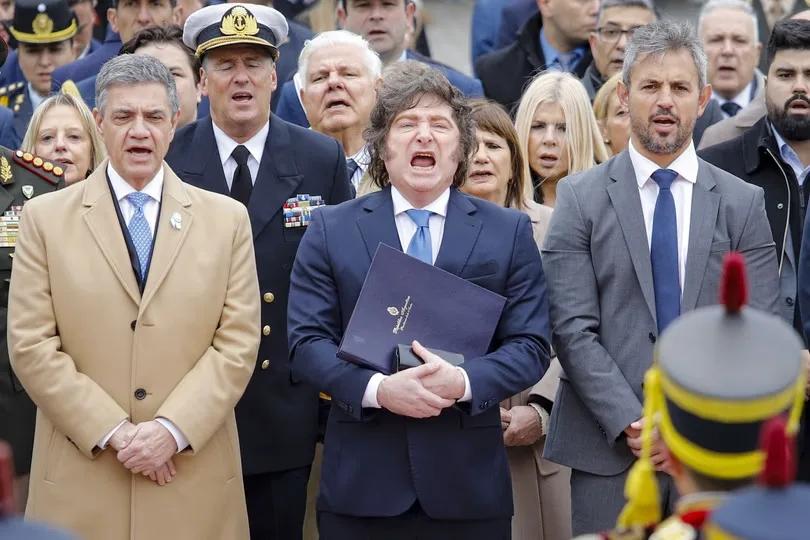 Milei reivindicó a San Martín y buscó asociar su legado con el rumbo del Gobierno