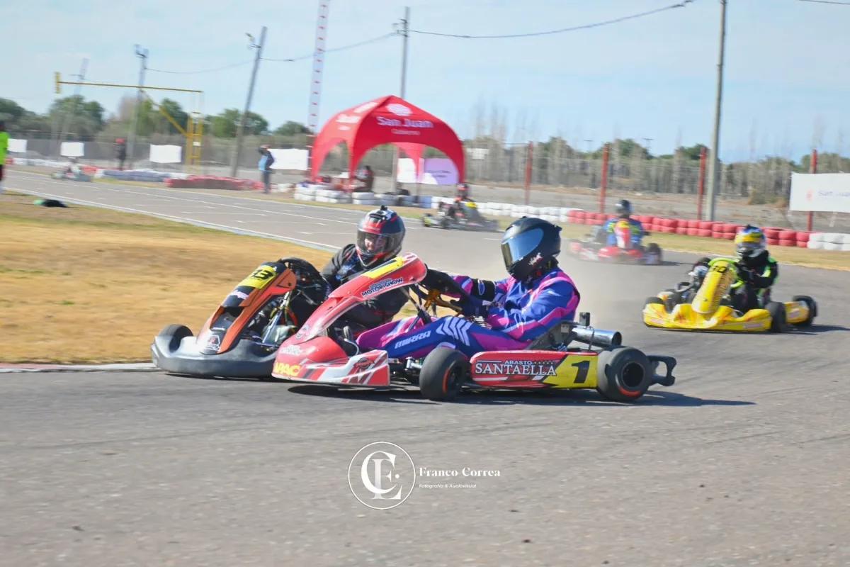 El karting cuyano metió ruido en Pocito y dejó a varios prendidos para la próxima
