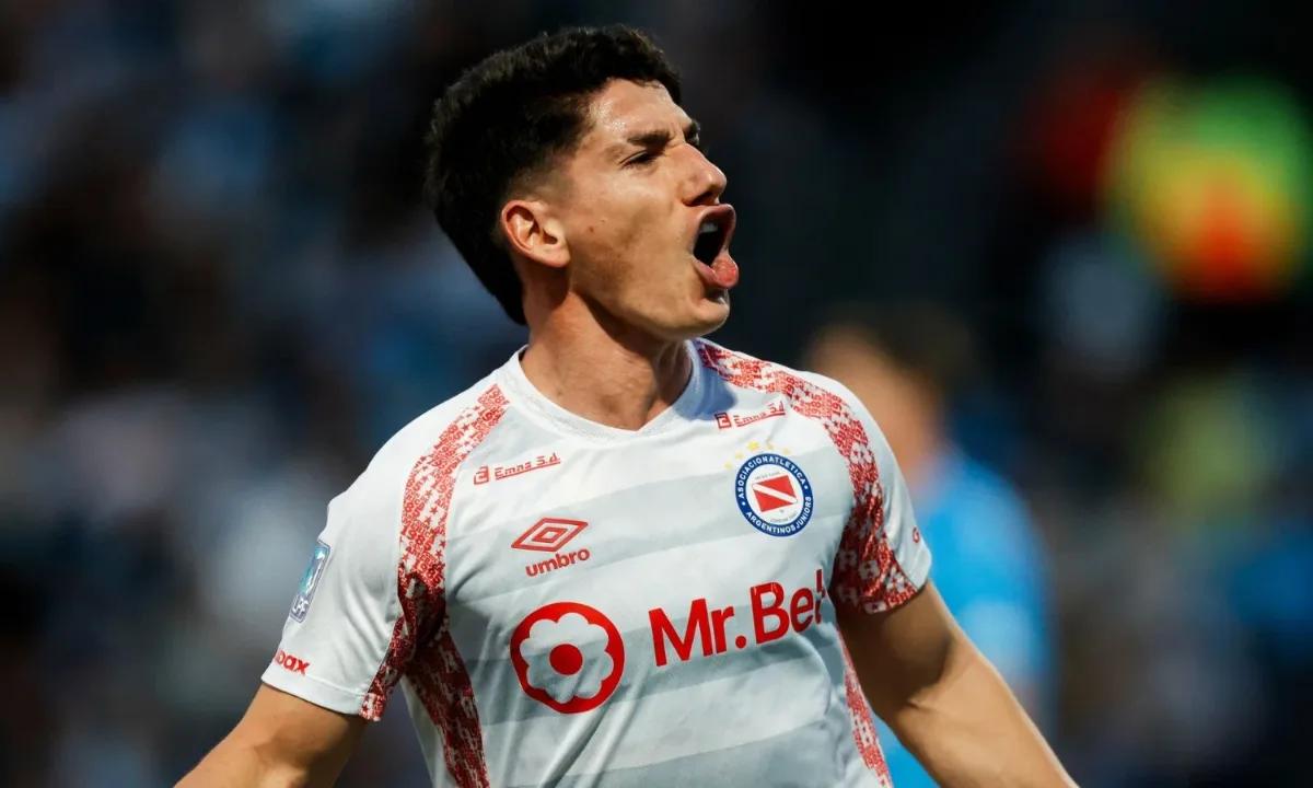 Boca va por el sanjuanino Francisco Álvarez y prepara una oferta para sacarlo de Argentinos Juniors