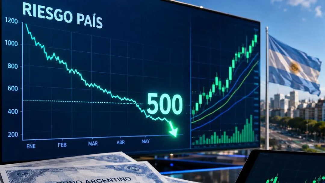 Riesgo país supera los 500 puntos básicos y alcanza 511, su nivel más alto desde mayo