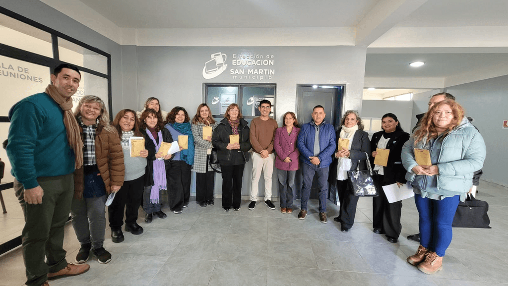 San Martín ya palpita la Promesa de Lealtad con medallas para los chicos de 4° grado