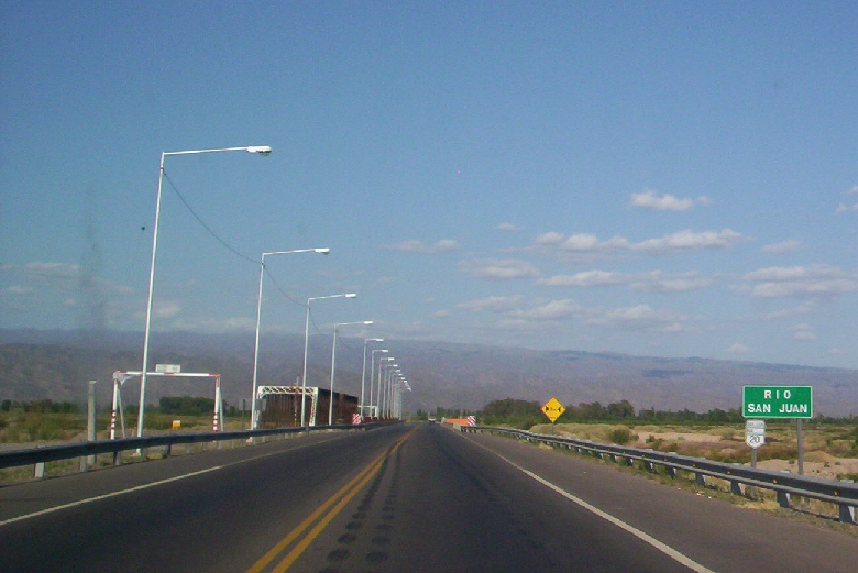 Vialidad Nacional informó transitabilidad con precaución en rutas de San Juan