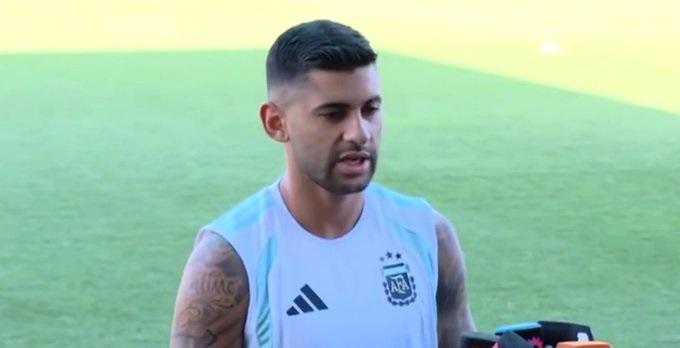 Romero marcó distancia de Courtois y respaldó el plan de Scaloni antes del duelo con Suiza