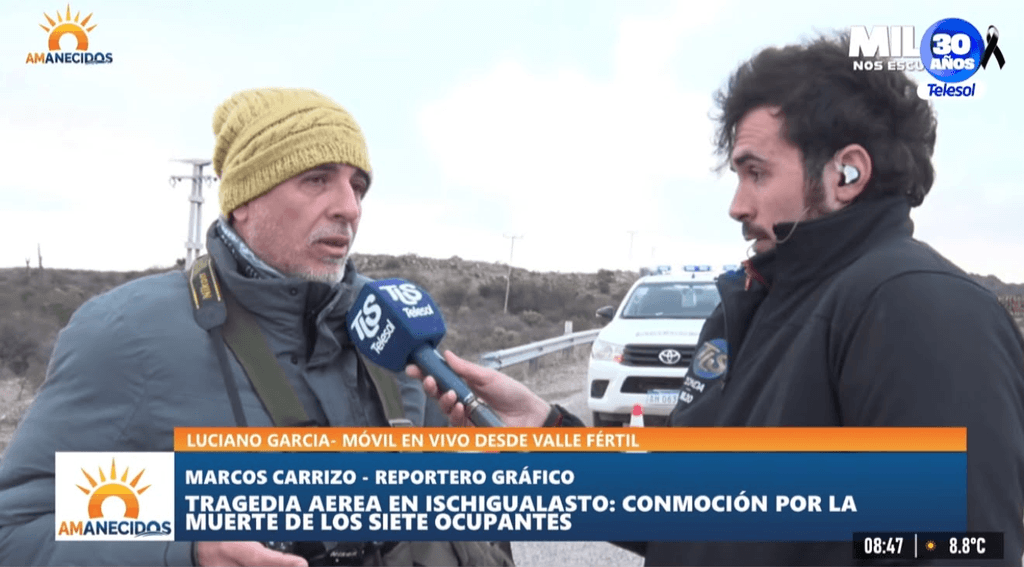 El impactante relato desde Ischigualasto: así es el lugar donde ocurrió la tragedia aérea