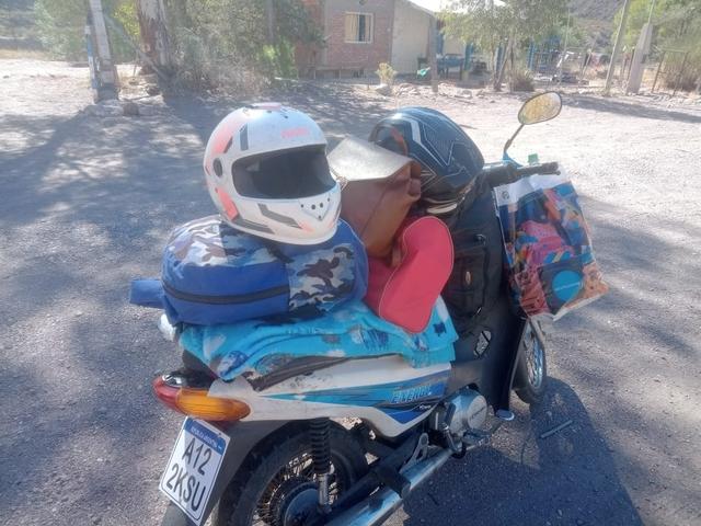 Le sustrajeron la moto al ex arquero sanjuanino que había llegado a Chile en una 110cc