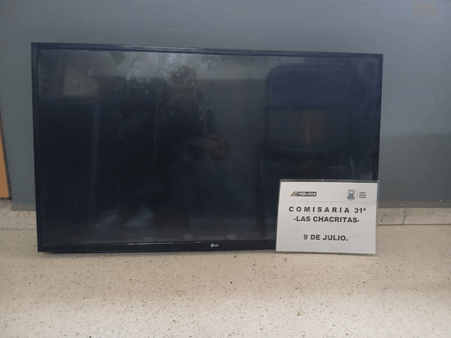 Robaron en una casa de 9 de Julio y la Policía recuperó un televisor en un descampado