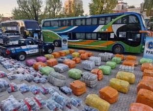 La Federal frenó dos maniobras con mercadería trucha valuada en cifras impactantes