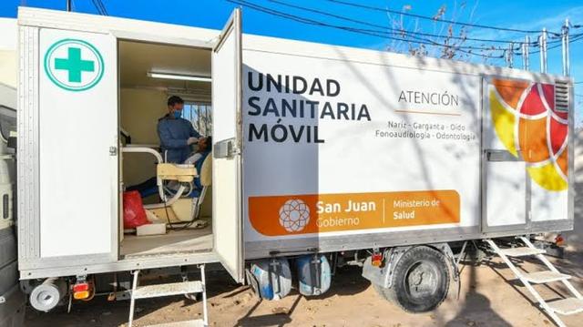 Sarmiento recibirá durante cinco días a las Unidades Sanitarias Móviles con atención sin costo