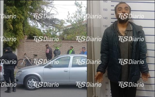 Vecinos retuvieron a un hombre dentro de un auto y avisaron a la Policía