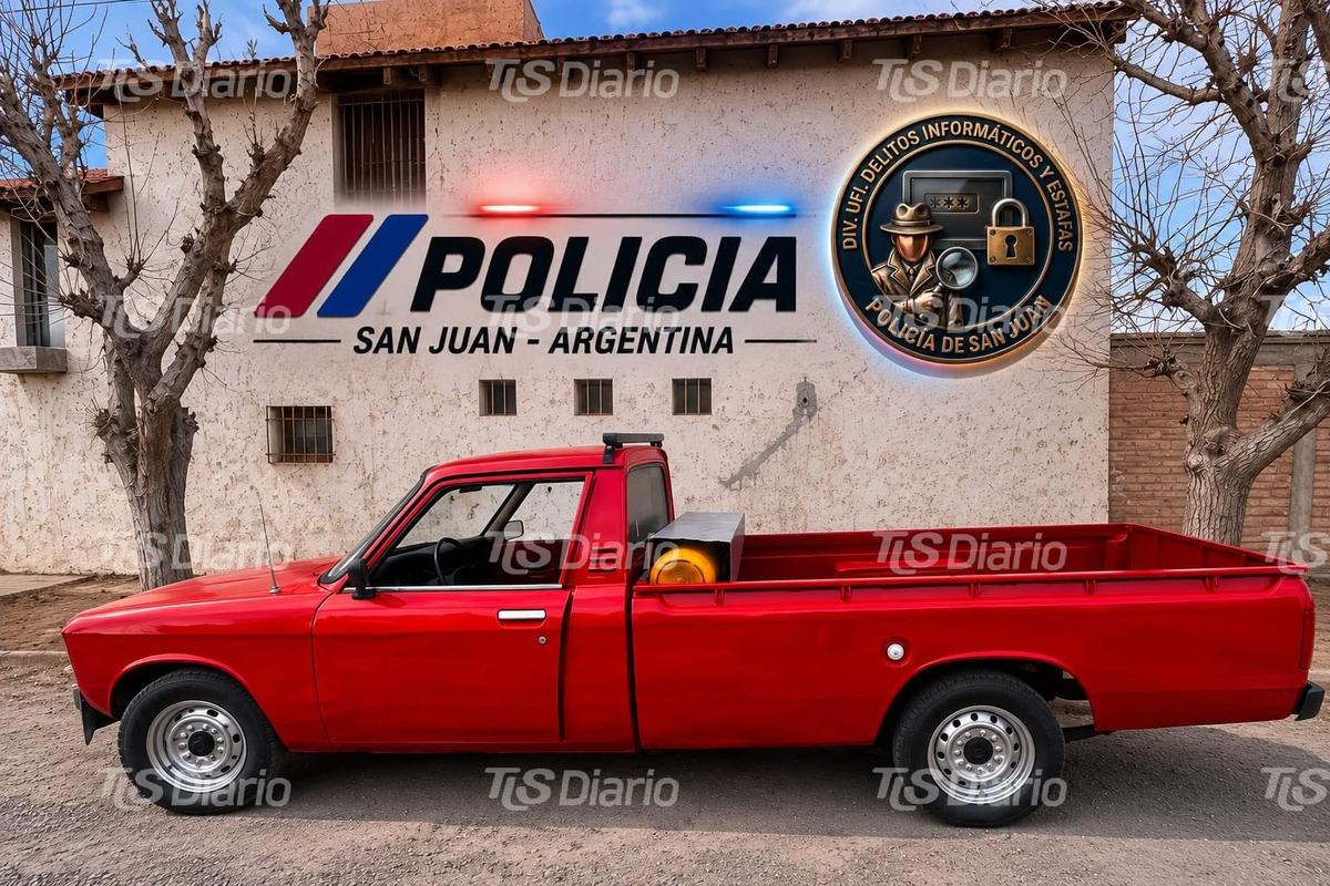 En Rawson, la policía siguió una camioneta robada y terminó agarrando al conductor