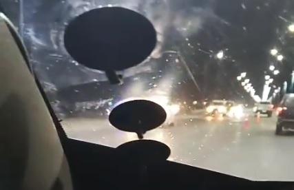 Detectan un hundimiento en la Ruta 40 y restringen la circulación en Albardón