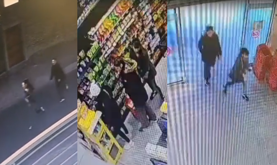 Así cayeron tres mujeres tras un intento de robo en un mayorista de Capital