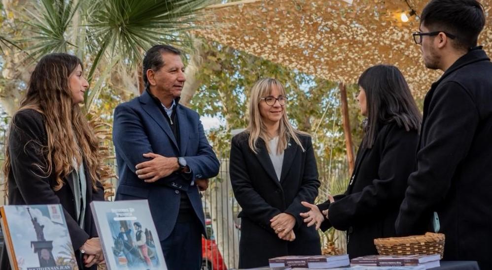 Aballay lanzó un libro que repasa la historia de Pocito