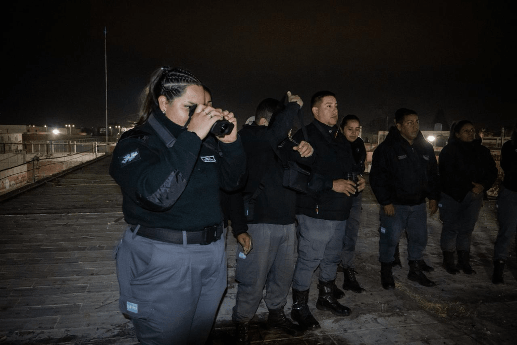 El Servicio Penitenciario Provincial sumó tecnología para reforzar la vigilancia nocturna