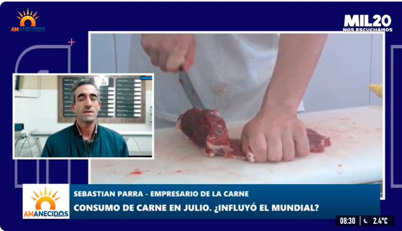 Los partidos de la Selección levantaron la venta de carne, pero el bajón sigue firme