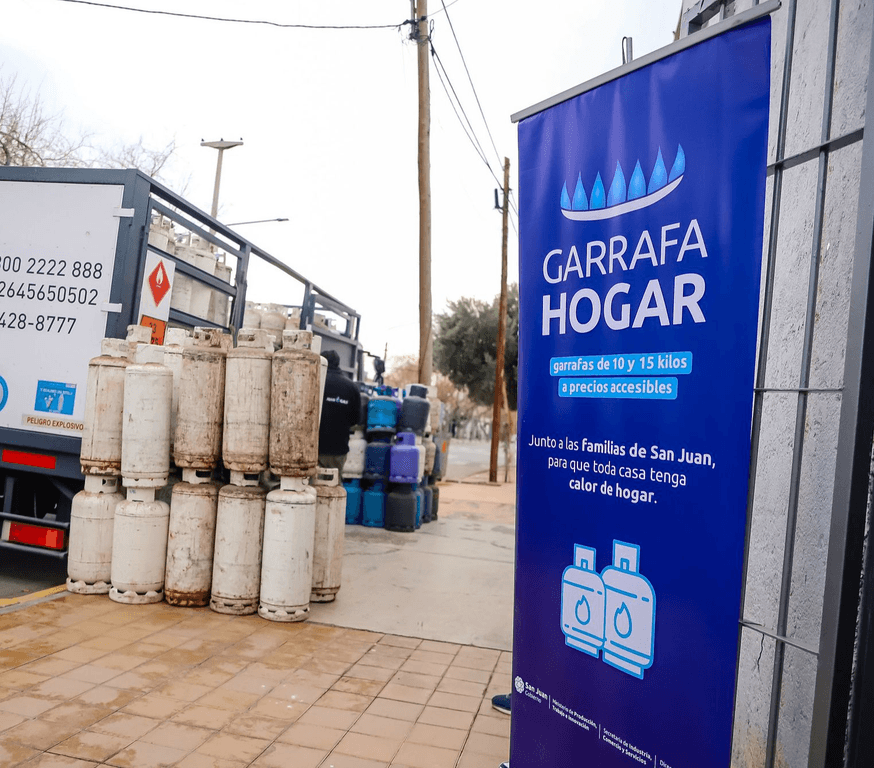 Garrafa Hogar pasará por seis departamentos y ya tiene fechas y horarios