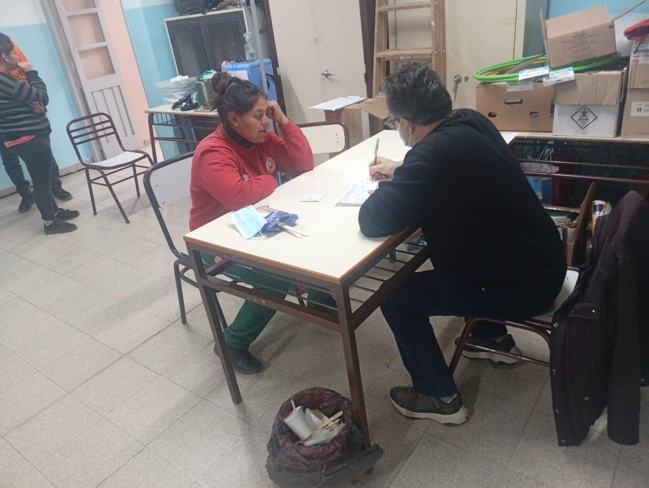 Marayes recibió un operativo sanitario completo para atender a vecinos en territorio
