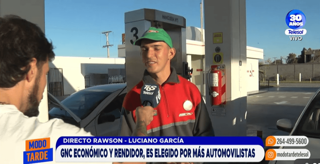 En San Juan, afirman que la carga promedio de GNC ronda los $5.000