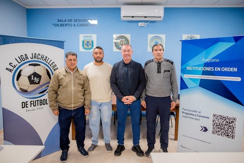 Martín pidió ordenar y fortalecer a las instituciones deportivas de Jáchal