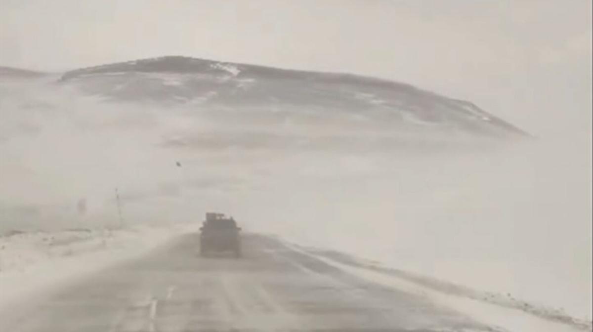 La nieve dejó a siete puesteros incomunicados y frenó el paso en Iglesia