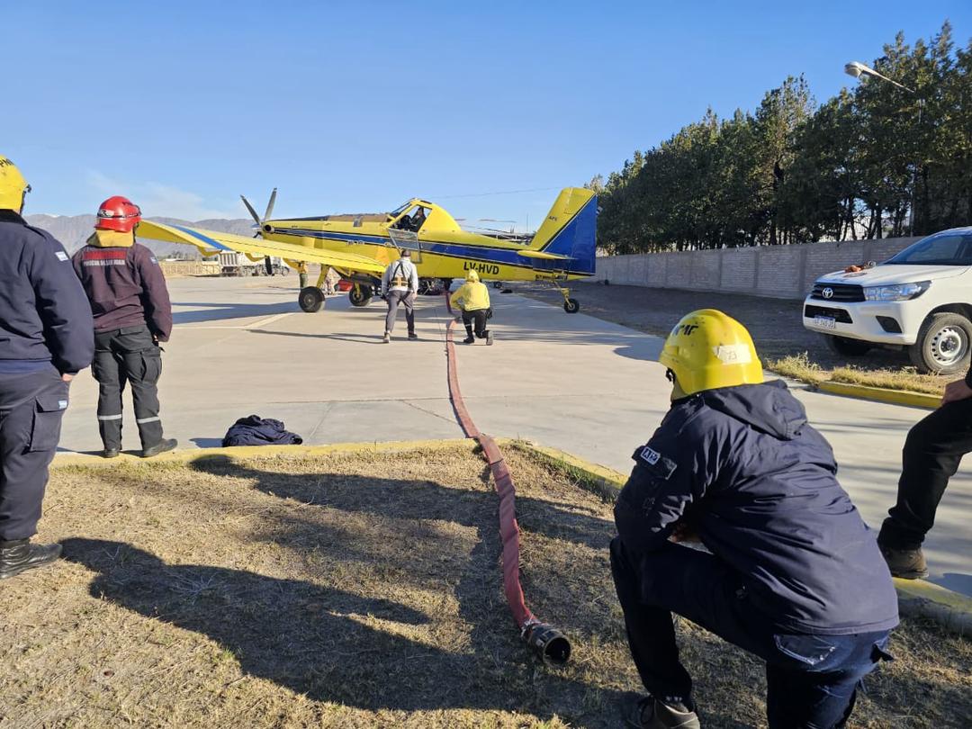San Juan reforzó su respuesta ante incendios forestales con una capacitación técnica