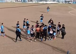 La vuelta del público de Del Bono quedó interrumpida por la suspensión del duelo ante Libertad Juvenil