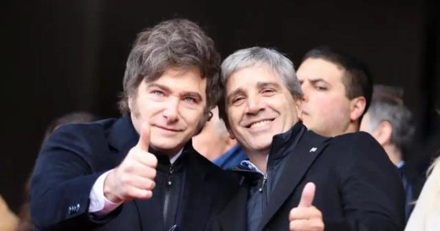 Luis Caputo: "Milei ganará por paliza en primera vuelta las elecciones de 2027"