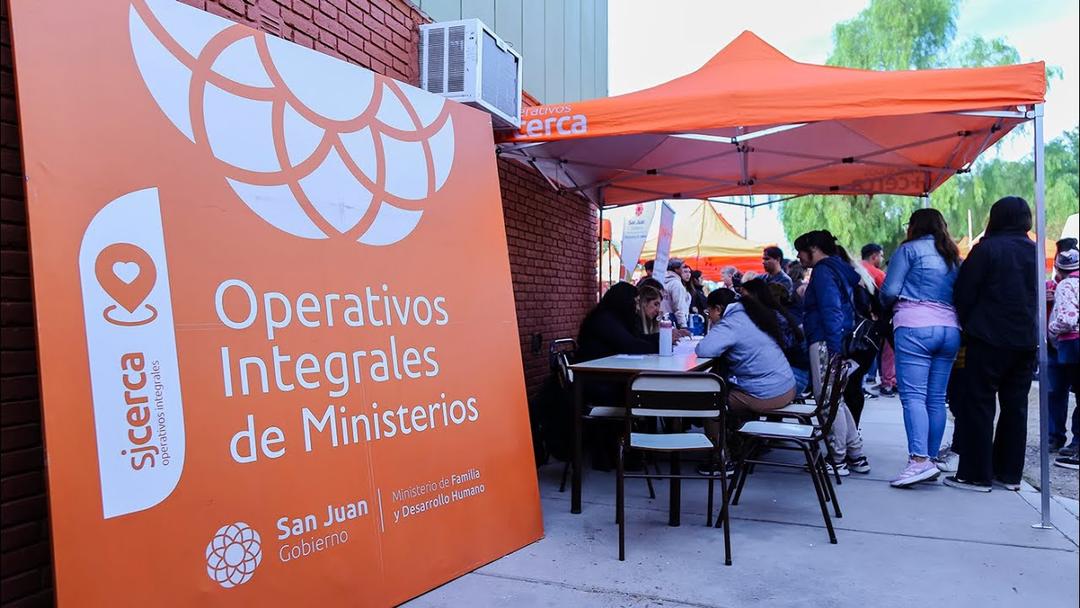 Zonda recibirá una nueva jornada de trámites y atención integral del programa San Juan Cerca