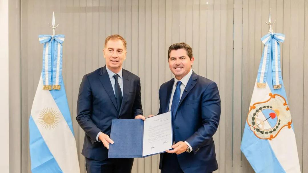 Orrego saludó a Santilli tras la designación y pidió coordinación entre Nación y provincia